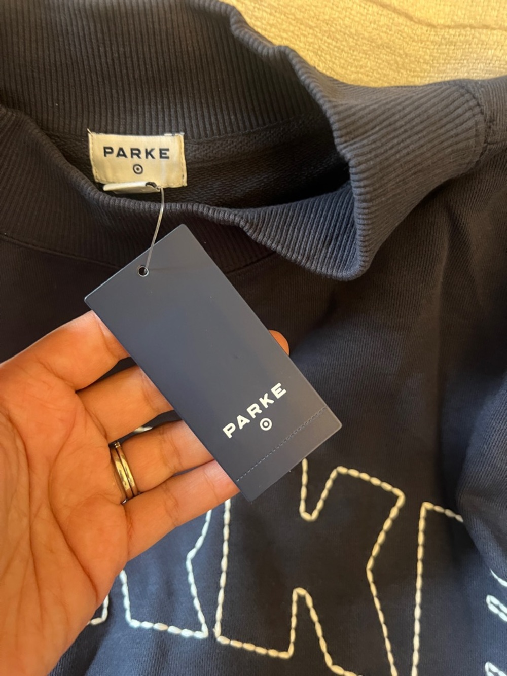 Target X Parke Mockneck Pullover Sweatshirt - Picture 3 of 7